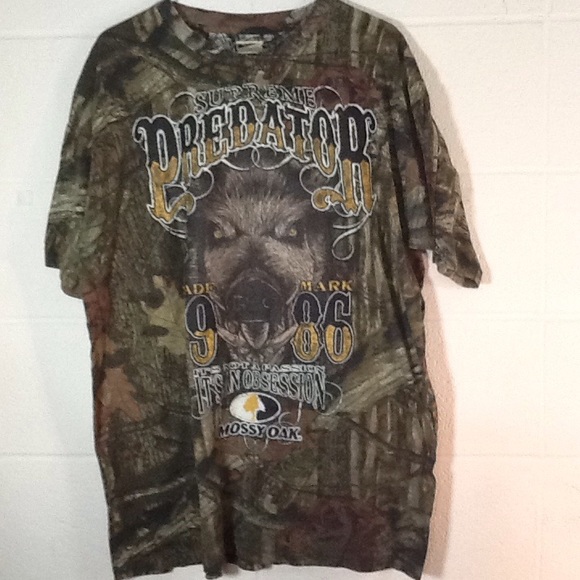Paramount Outdoors Camo Predator Wild Boar Tee XL - Picture 2 of 7